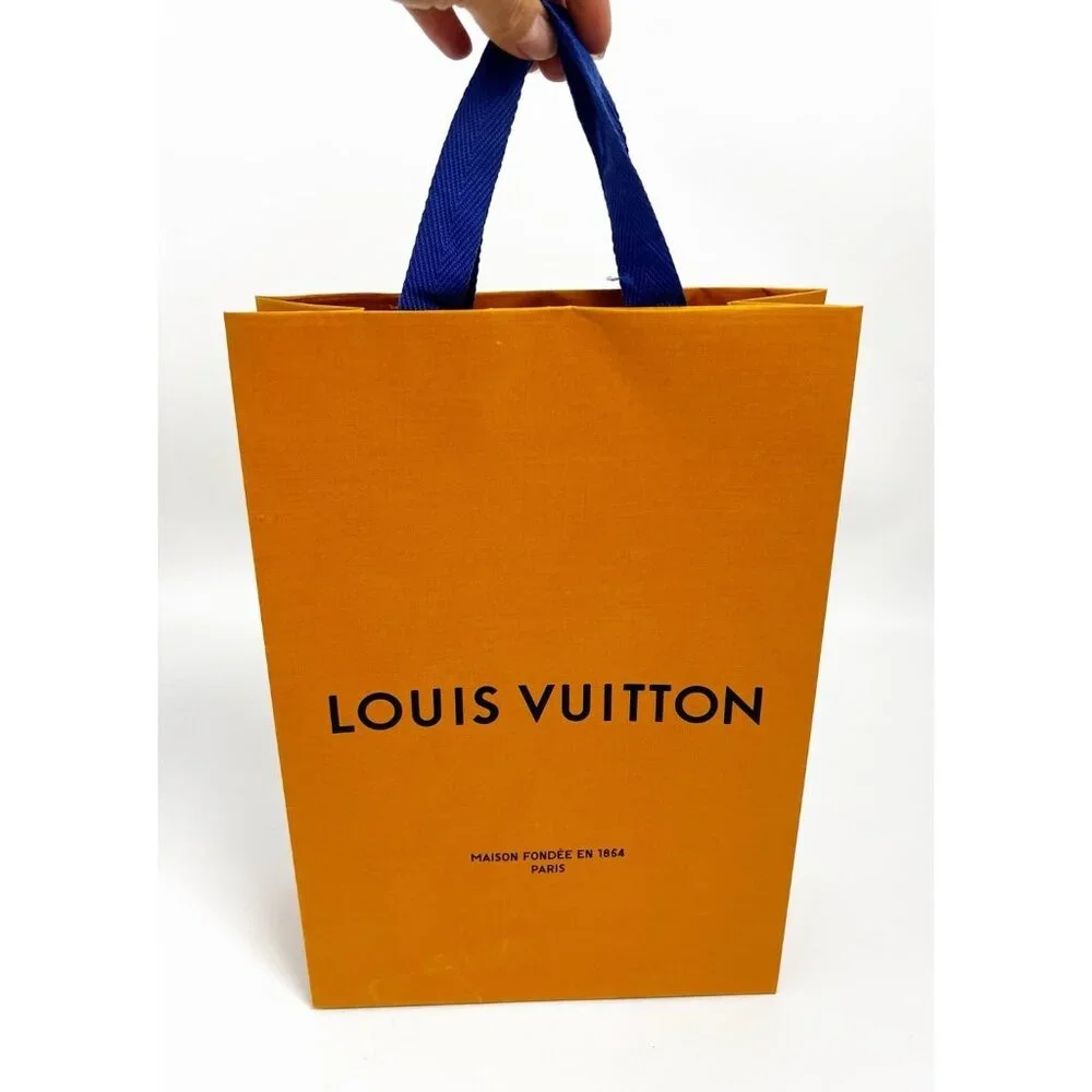 LOUIS VUITTON Authentic Empty Paper Gift Shopping Bag 14.5